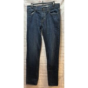 Almost Famous blue jeans men's tagged 32x34 measure 34x36 straight leg